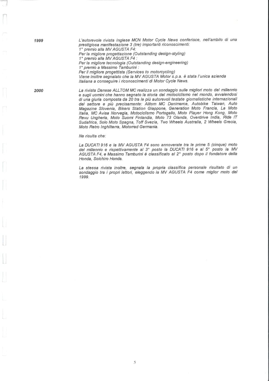 Amarcord: Quella volta che Massimo Tamburini mi lasciò il curriculum